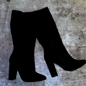 Black Wide Calf Boot!